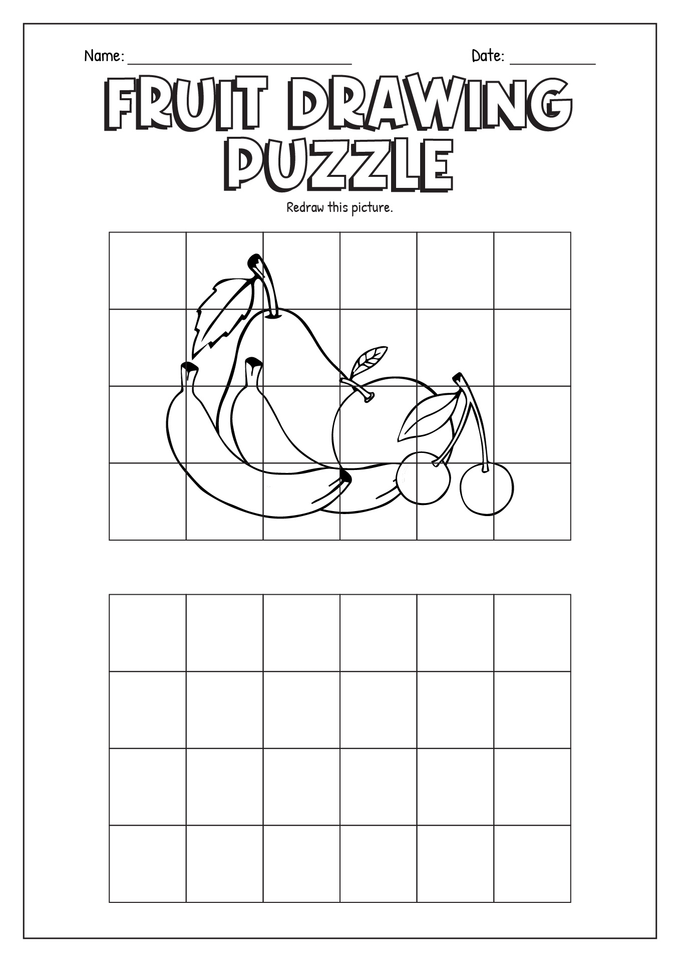 Mystery Grid Drawing Worksheets 15 Free PDF Printables Printablee