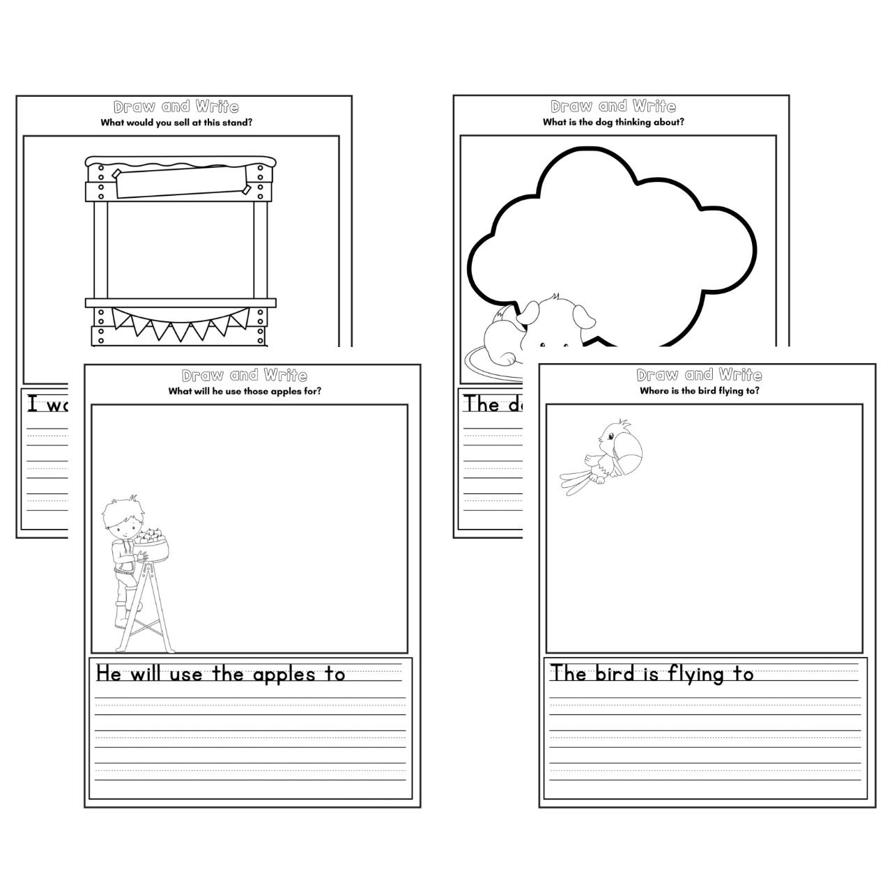 25 Drawing And Writing Prompts To Help Beginner Writers Find Their Voice Made By Teachers
