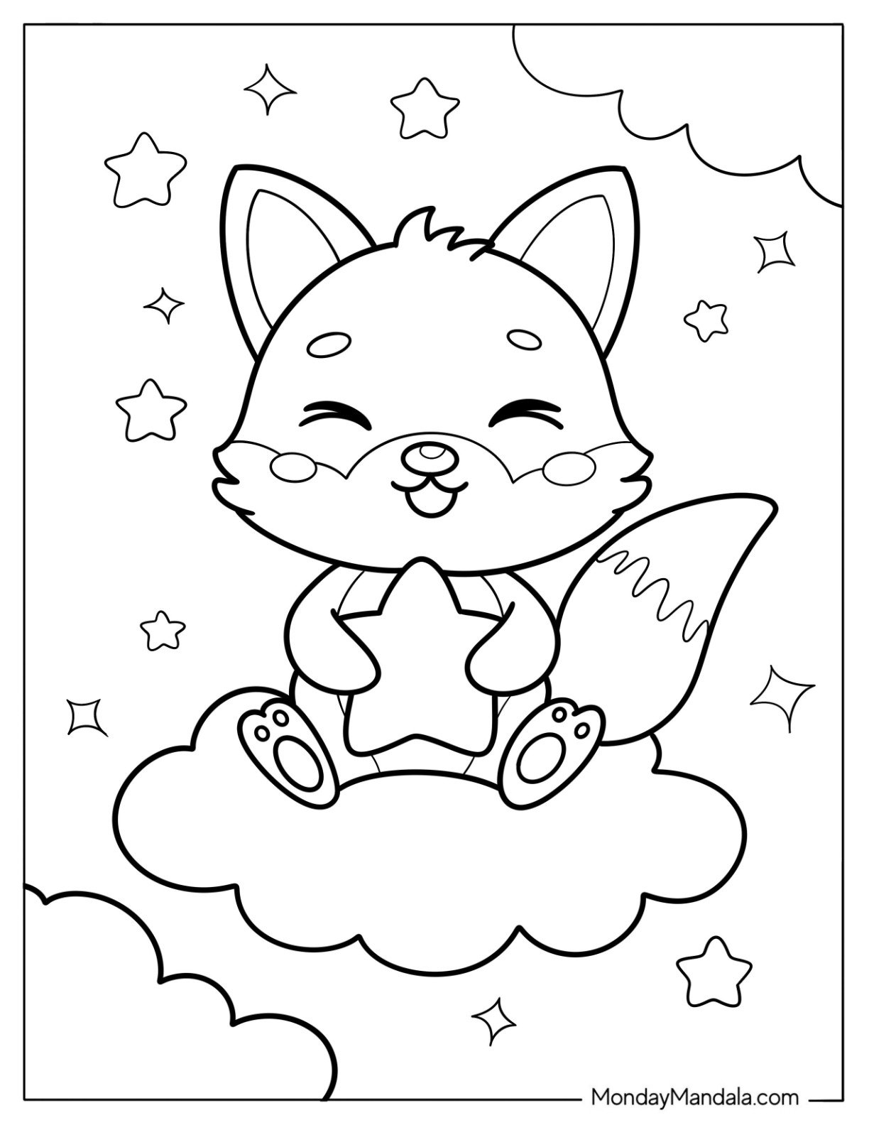41 Fox Coloring Pages Free PDF Printables 41 Fox Coloring Pages Free PDF Printables