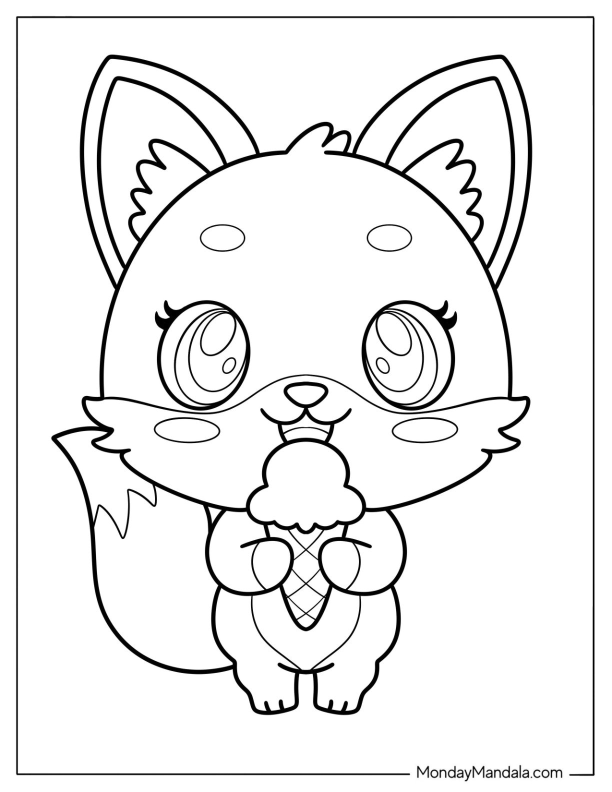41 Fox Coloring Pages Free PDF Printables