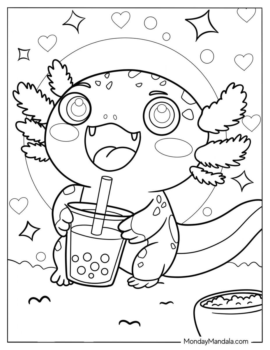 70 Cute Coloring Pages Free PDF Printables