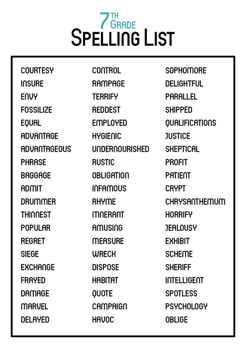 9 Spelling Words List Ideas Spelling Words List Spelling Words Spelling Bee Words
