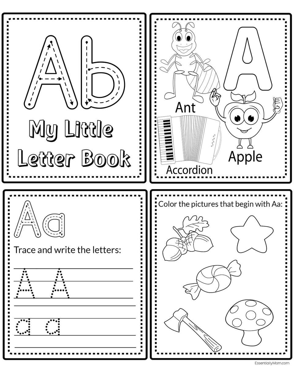 ABC Mini Book Printable Alphabet Letter Mini Book Worksheets Library ABC Mini Book Printable Alphabet Letter Mini Book Worksheets Library