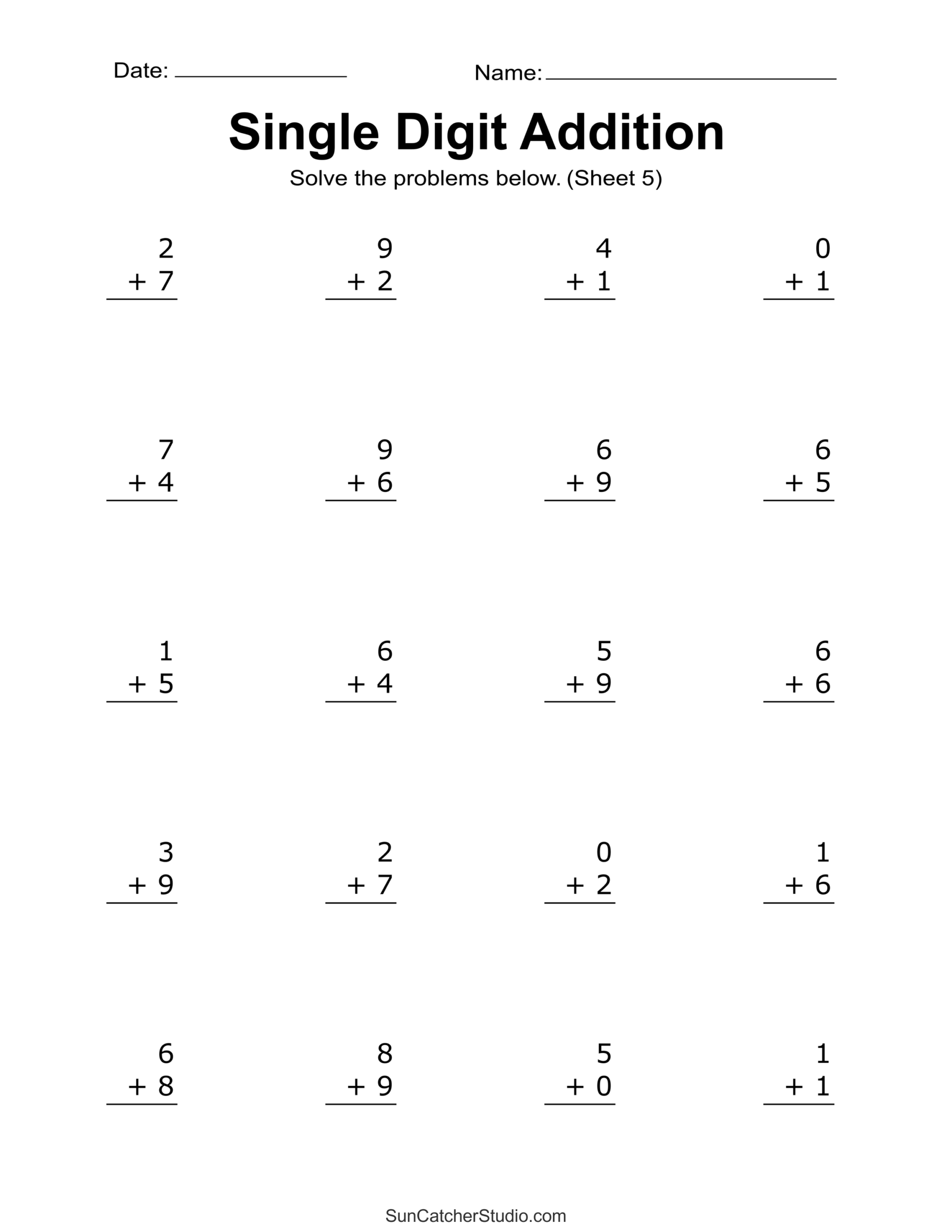Math Worksheets Superstar Worksheets
