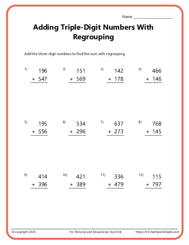 Addition Worksheets K12 Math Worksheets Two Digit Addition Worksheets Printable 2 Digit Problems Free Printables Lettering SVG Files Tools Apps