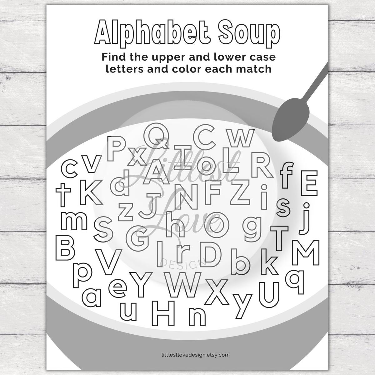 Free Alphabet Soup Worksheet Download Free Alphabet Soup Worksheet Png Images Free Worksheets On Clipart Library