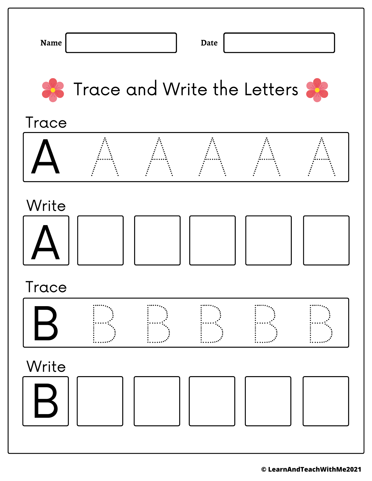 Alphabet Tracing And Writing Worksheets Made By Teachers Alphabet Tracing And Writing Worksheets Made By Teachers