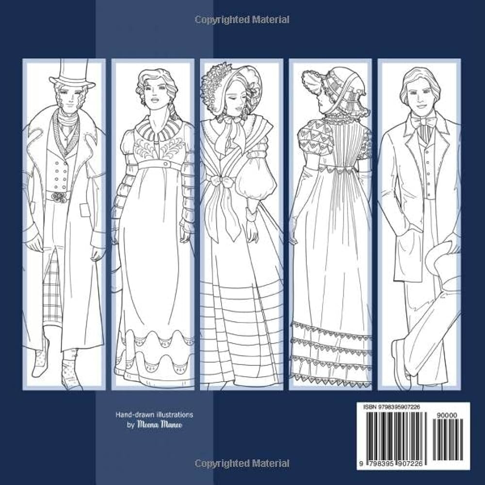 Amazon 19th Century Fashion Coloring Book Male And Female Historical Clothing With Western Costume History Summary Notes For Every Decade Of The Nineteenth Century 9798395907226 T S Meena Manee Books Amazon 19th Century Fashion Coloring Book Male And Female Historical Clothing With Western Costume History Summary Notes For Every Decade Of The Nineteenth Century 9798395907226 T S Meena Manee Books