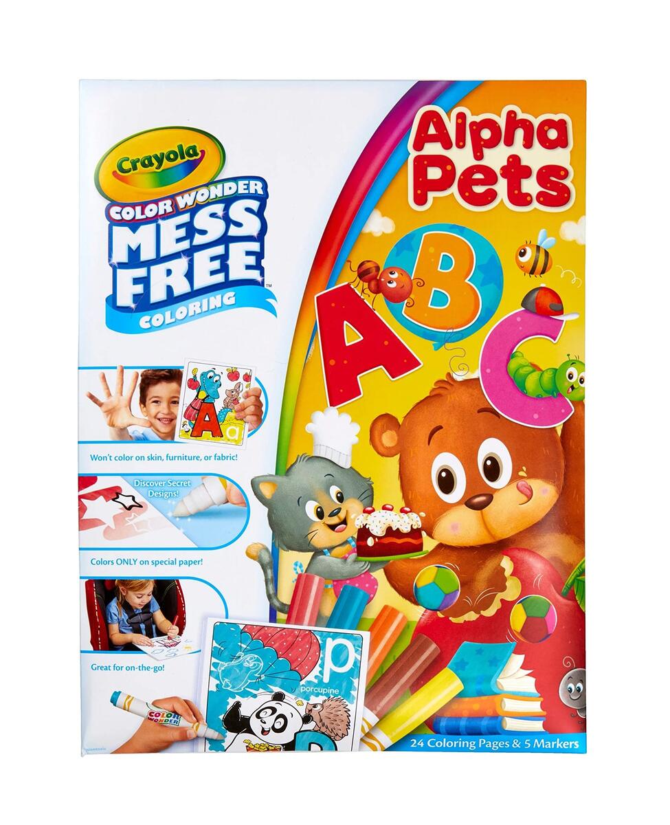 Crayola Alpha Pets Coloring Book