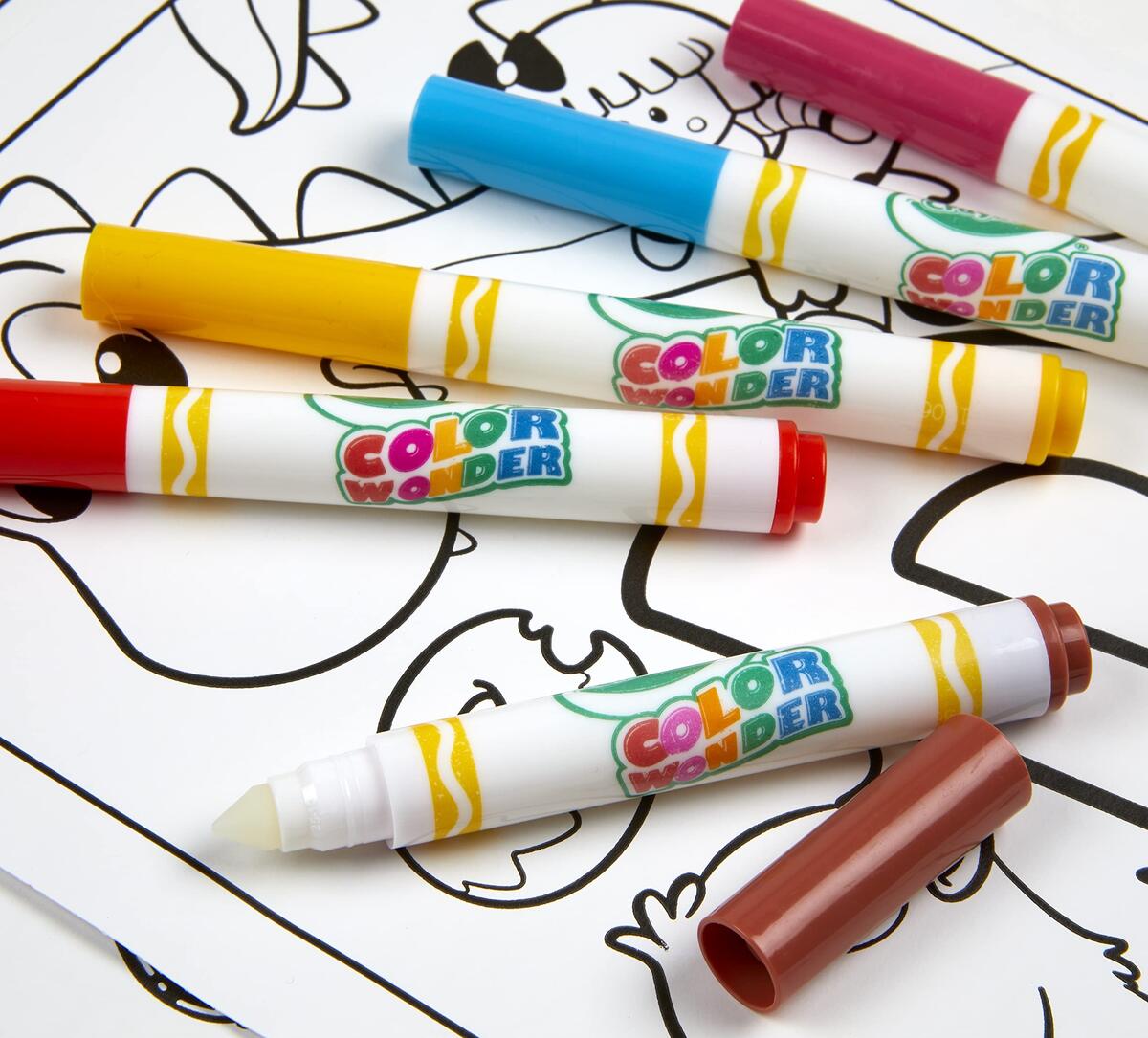 Amazon Crayola Color Wonder Alpha Pets Mess Free Coloring For Toddlers Alphabet Coloring Pages Toddler Activity Gift For Kids Ages 3 Amazon Exclusive Toys Games