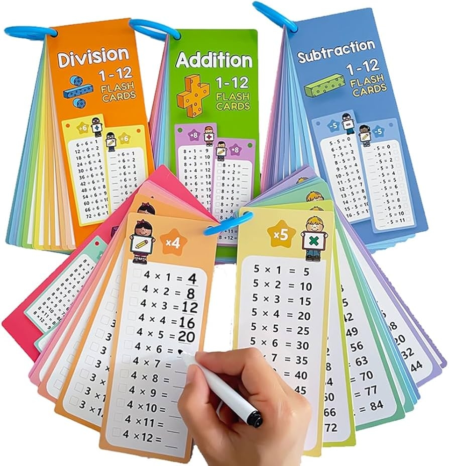 Amazon Lachilly 1 12 Maths Table Cards Set Educational Math Flashcards For Kids Self Check Classroom Home Learning Aids Elementary School Teacher Teaching Aids 60 Cards Toys Games Amazon Lachilly 1 12 Maths Table Cards Set Educational Math Flashcards For Kids Self Check Classroom Home Learning Aids Elementary School Teacher Teaching Aids 60 Cards Toys Games