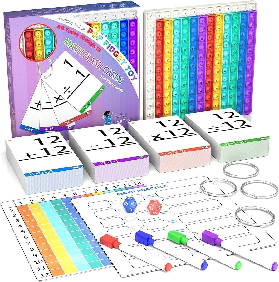 Amazon Math Games For Kids Flash Cards For Kids Pop It Practice With Addition Subtraction Multiplication Division Ideal For Math Learning And Skill Building Toys Games Amazon Math Games For Kids Flash Cards For Kids Pop It Practice With Addition Subtraction Multiplication Division Ideal For Math Learning And Skill Building Toys Games