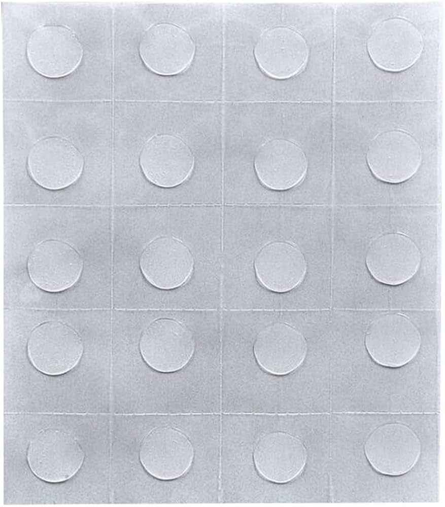 Amazon PRIZOM 1000 Piece Clear Double Sided Adhesive Dots Dots Scrapbook Poster Sticky Dots Round For Balloon Tape And Adhesive Office Products