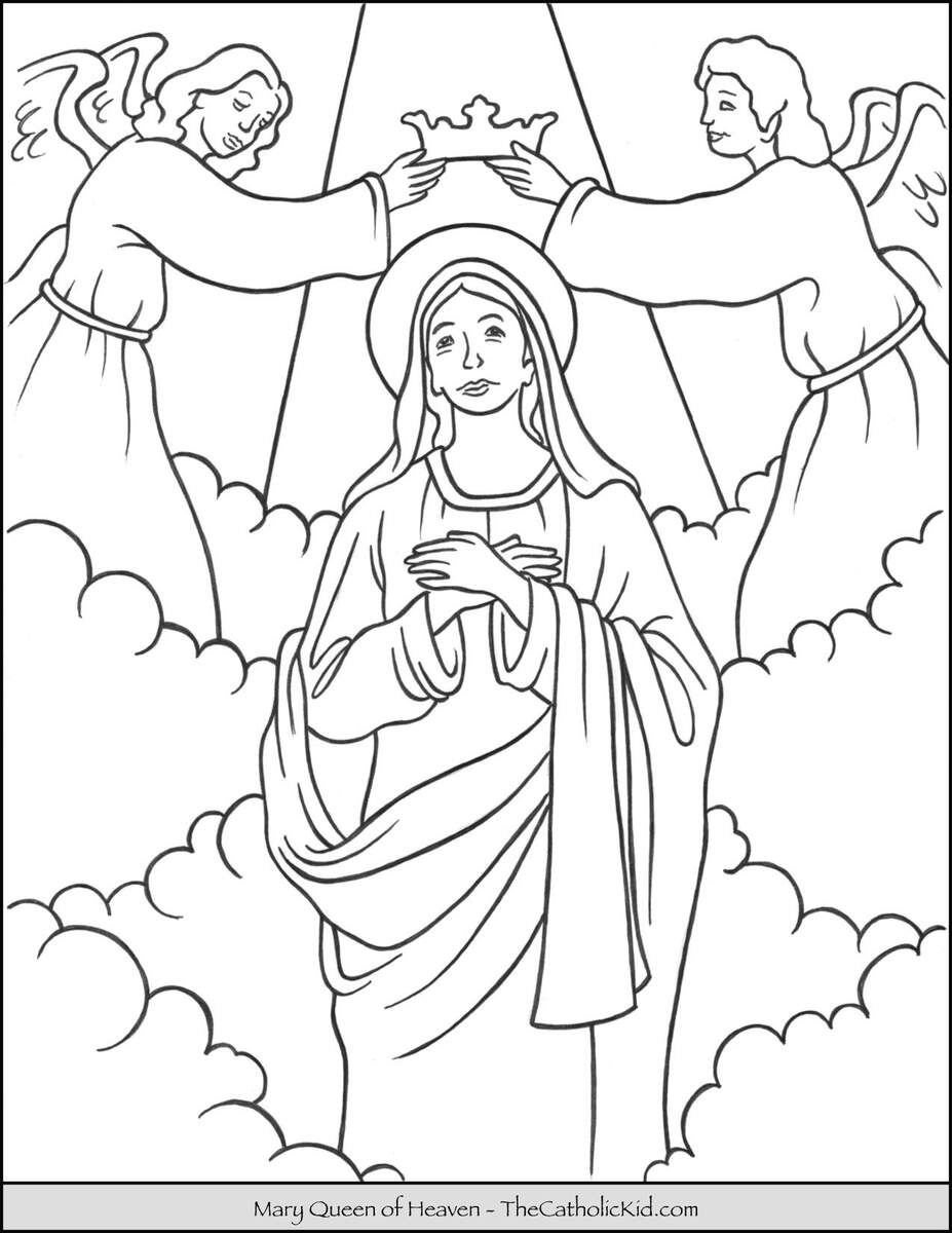 Angels Archives The Catholic Kid Catholic Coloring Pages And Games For Children
