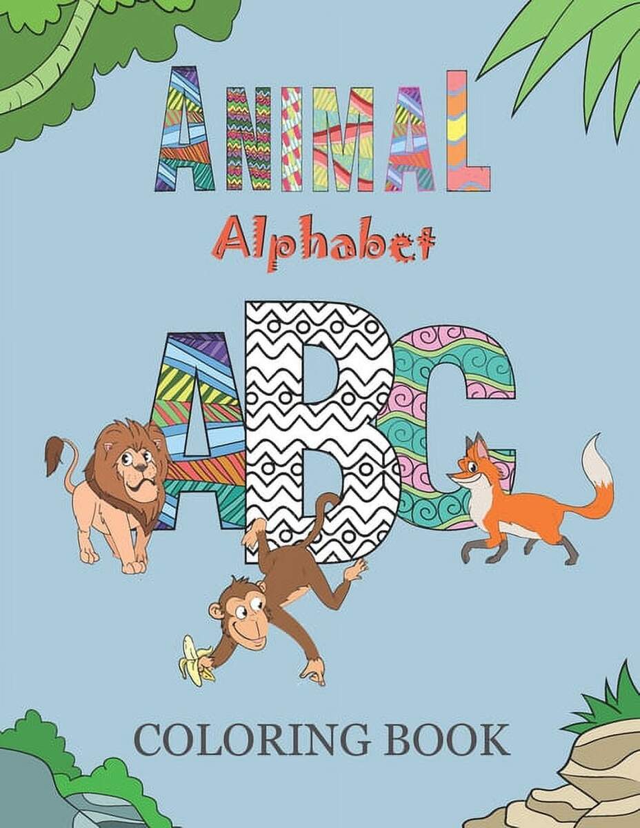 Animal Alphabet Coloring Book ABC S Paperback Walmart Animal Alphabet Coloring Book ABC S Paperback Walmart