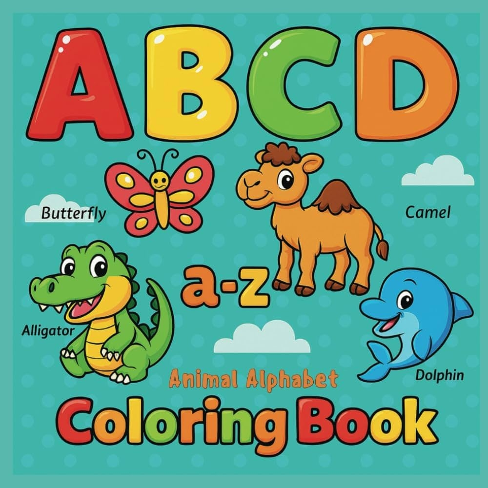 Animal Alphabet Coloring Book For Kids Ages 3 6 Fun Coloring Book To Learn The English Alphabet And Animals While Boosting Memory And Concentration Alphabet A Gift For Birthdays Holidays A Z Animal Alphabet Coloring Book Learn Color Feat 26 Animals To Color Flag City Coloring Books 9781075924491 Amazon Books