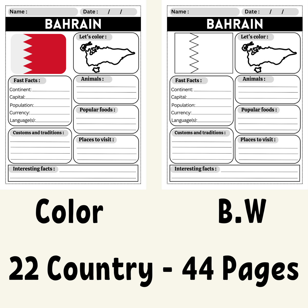 Arab American Heritage Month Arabic Country Research Report Templates Projects Made By Teachers