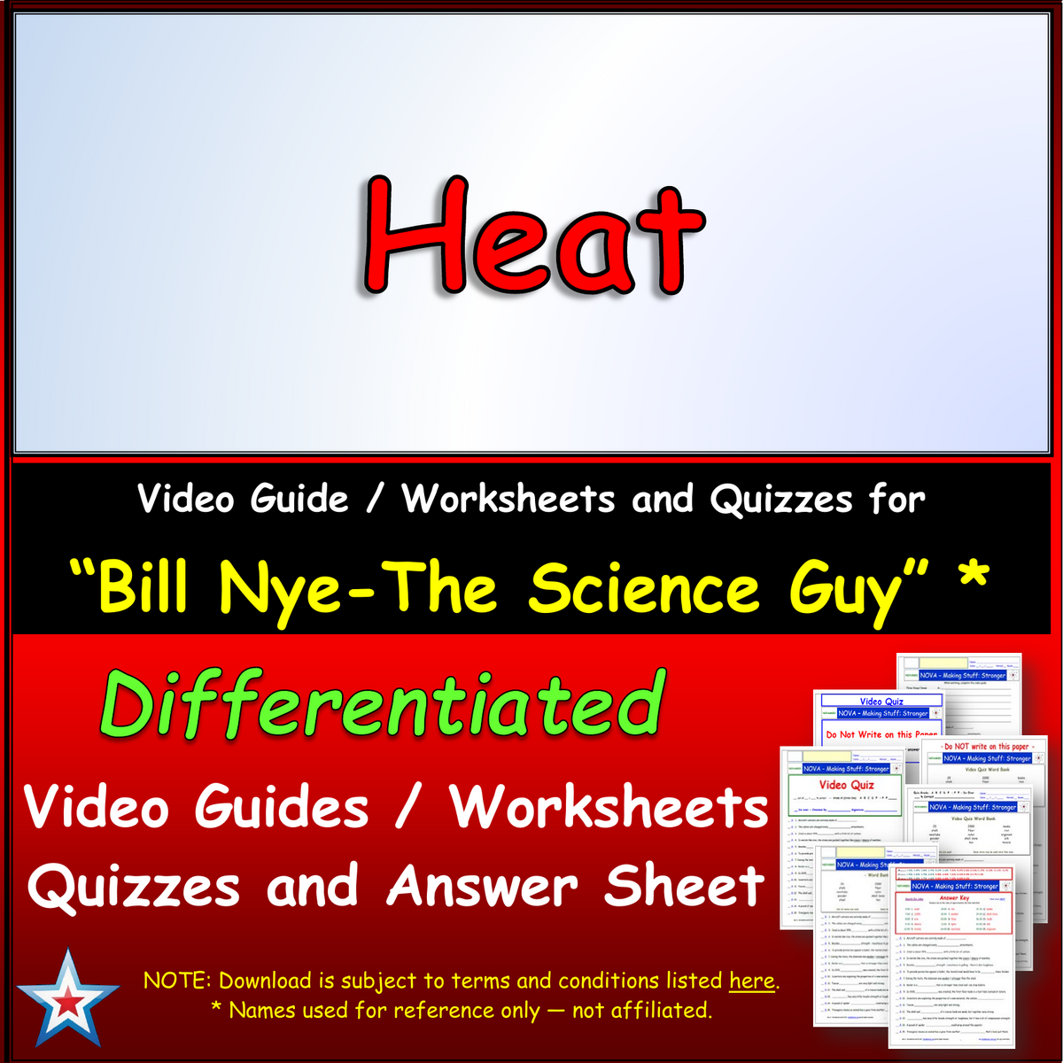Bill Nye Energy Worksheet Student Notes Answers Studocu