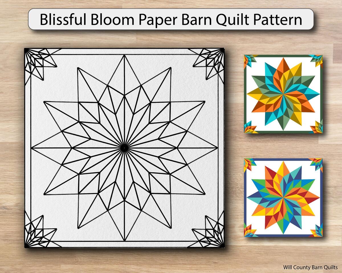 Free Barn Quilt Block Pattern Always Expect Moore