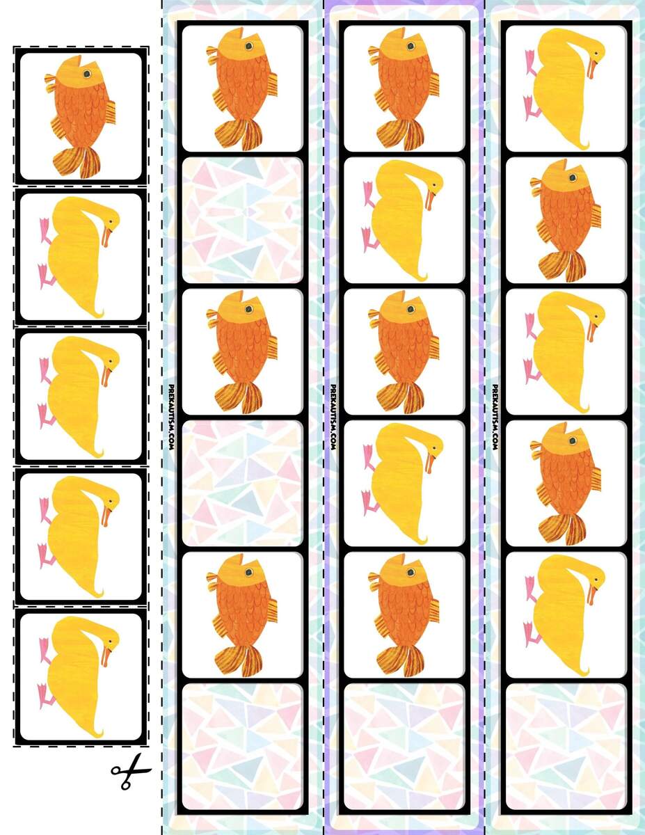 Brown Bear AB Pattern Cards 30 Cards By PreKautism TPT Brown Bear AB Pattern Cards 30 Cards By PreKautism TPT