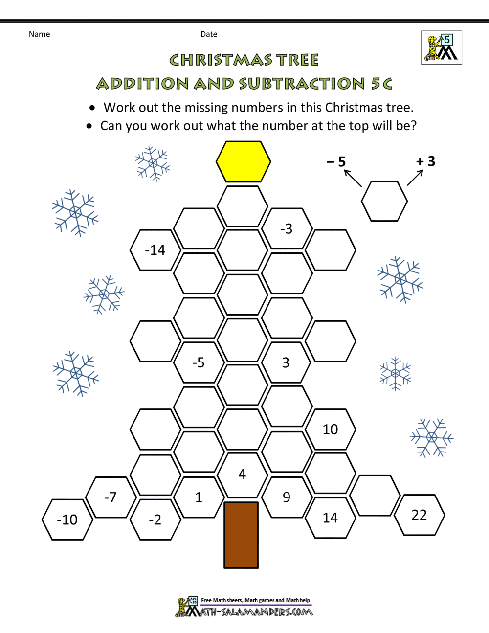 Christmas Math 5th Grade Worksheets Christmas Math 5th Grade Worksheets