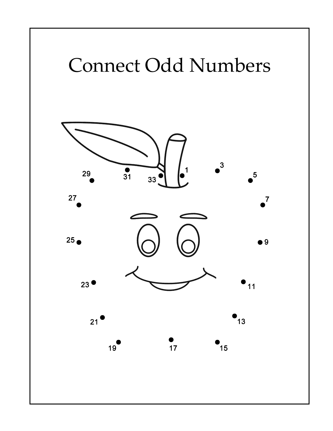 Connect The Dots Printables Printable Coloring Pages FREE