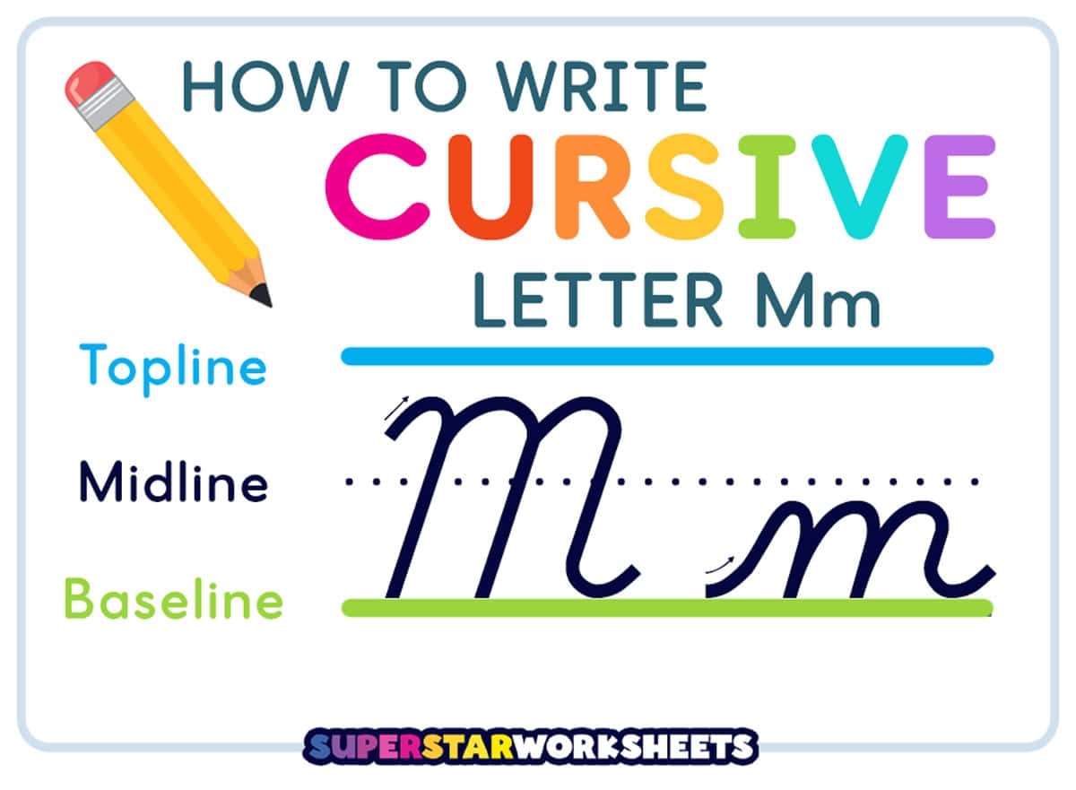 Cursive M Superstar Worksheets Cursive M Superstar Worksheets