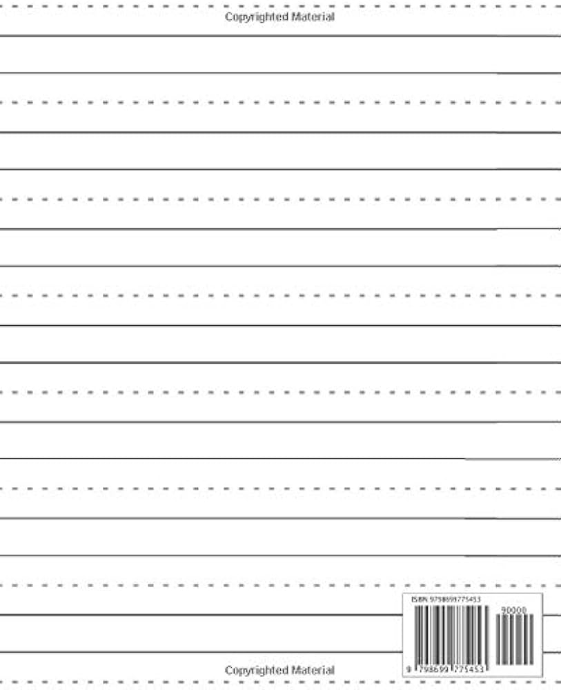 Cursive Writing Practice Book Blank Dotted Lined Paper Cursive Workbooks Ashley Michiel T 9798699775453 Amazon Books