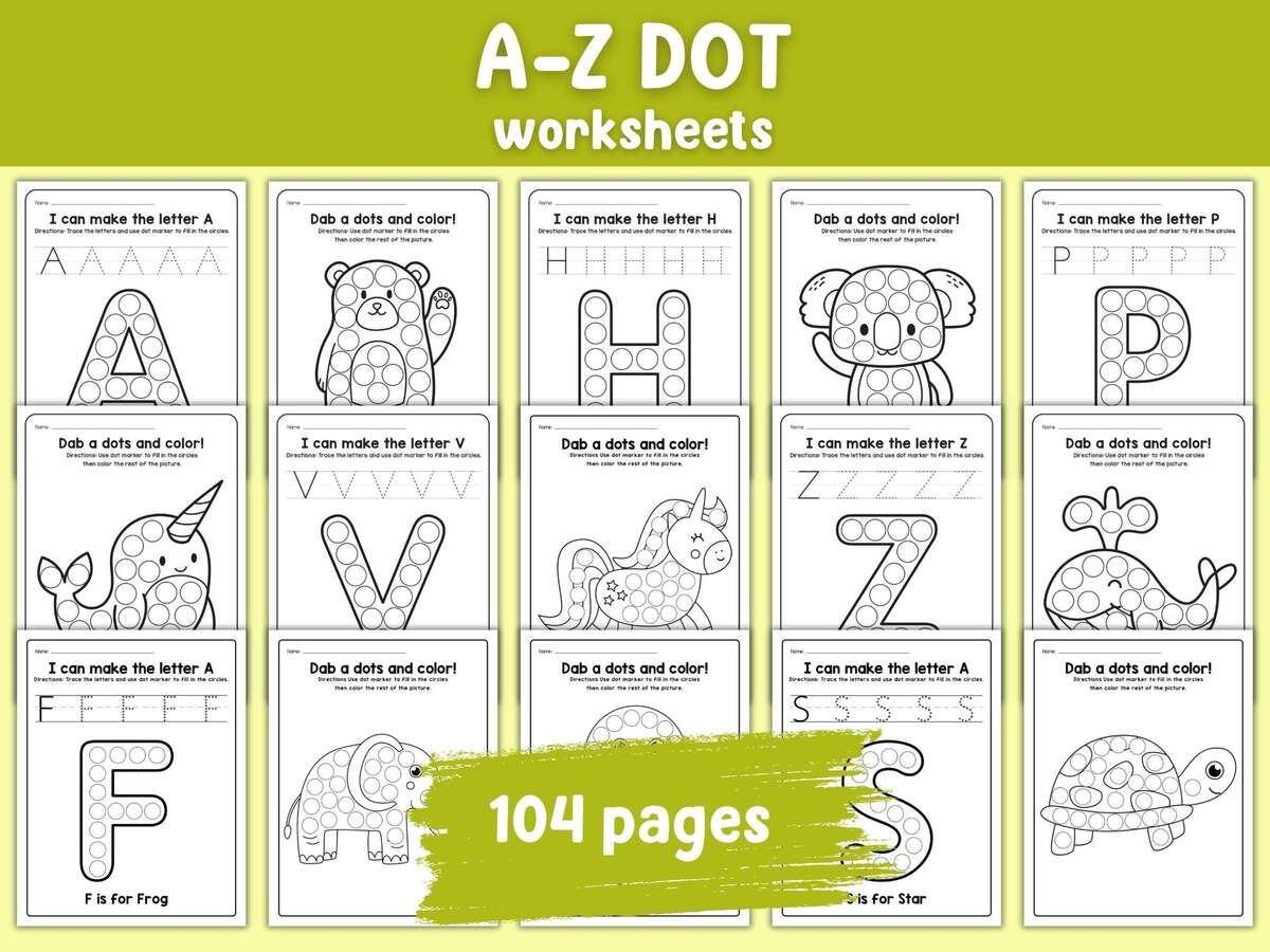 Dot Maker Printable Etsy