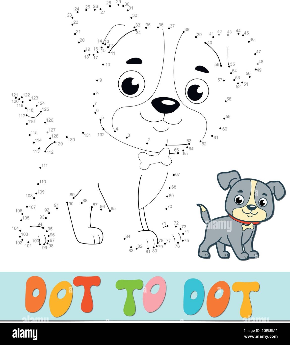 Dot To Dot Puzzle Connect Dots Game Dog Vector Illustration Stock Vector Image Art Alamy Dot To Dot Puzzle Connect Dots Game Giraffe Vector Illustration Stock Vector Image Art Alamy