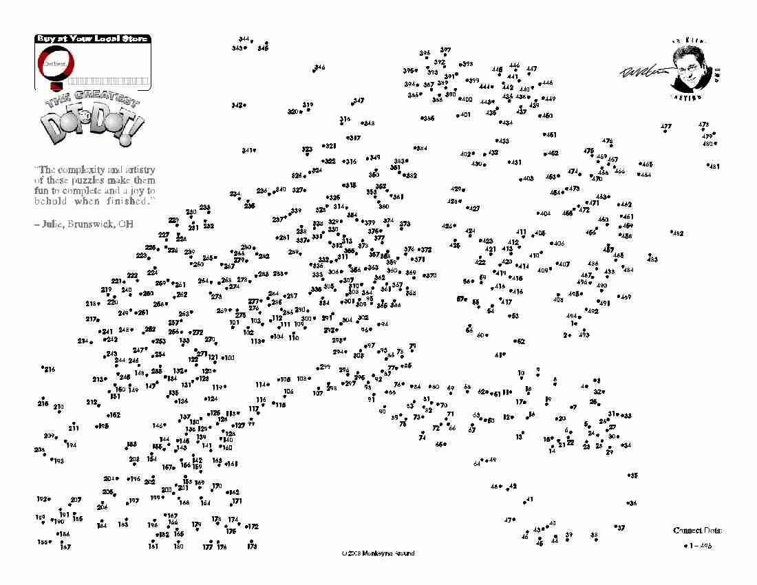 Downloadable Dot To Dot Puzzles Connect The Dots To 200 6 Free PDF Printables Printablee