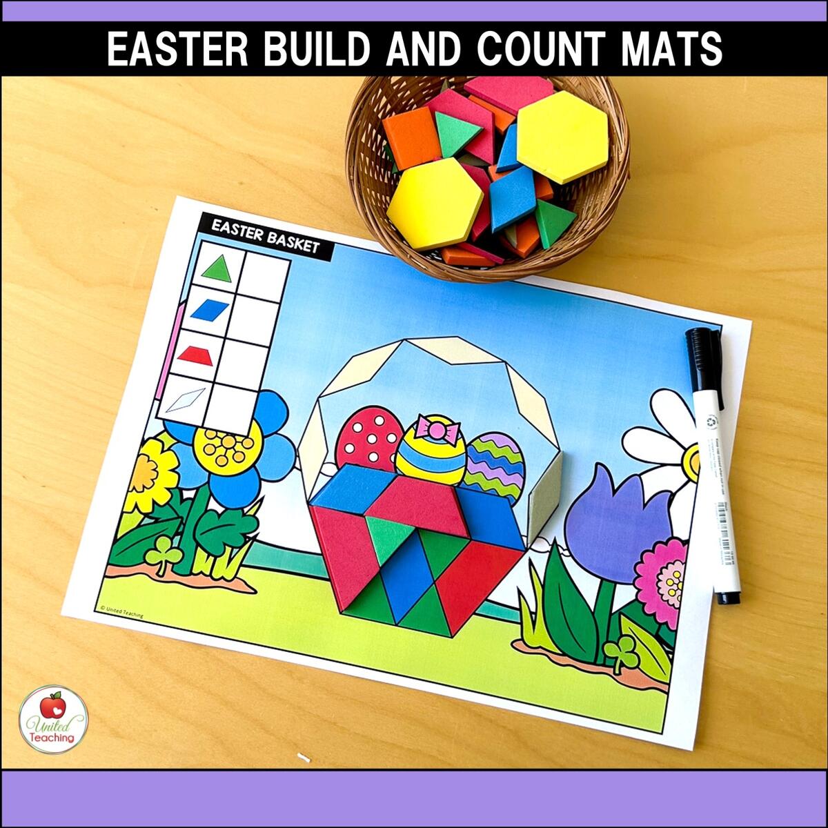 Easter Pattern Block Mats United Teaching