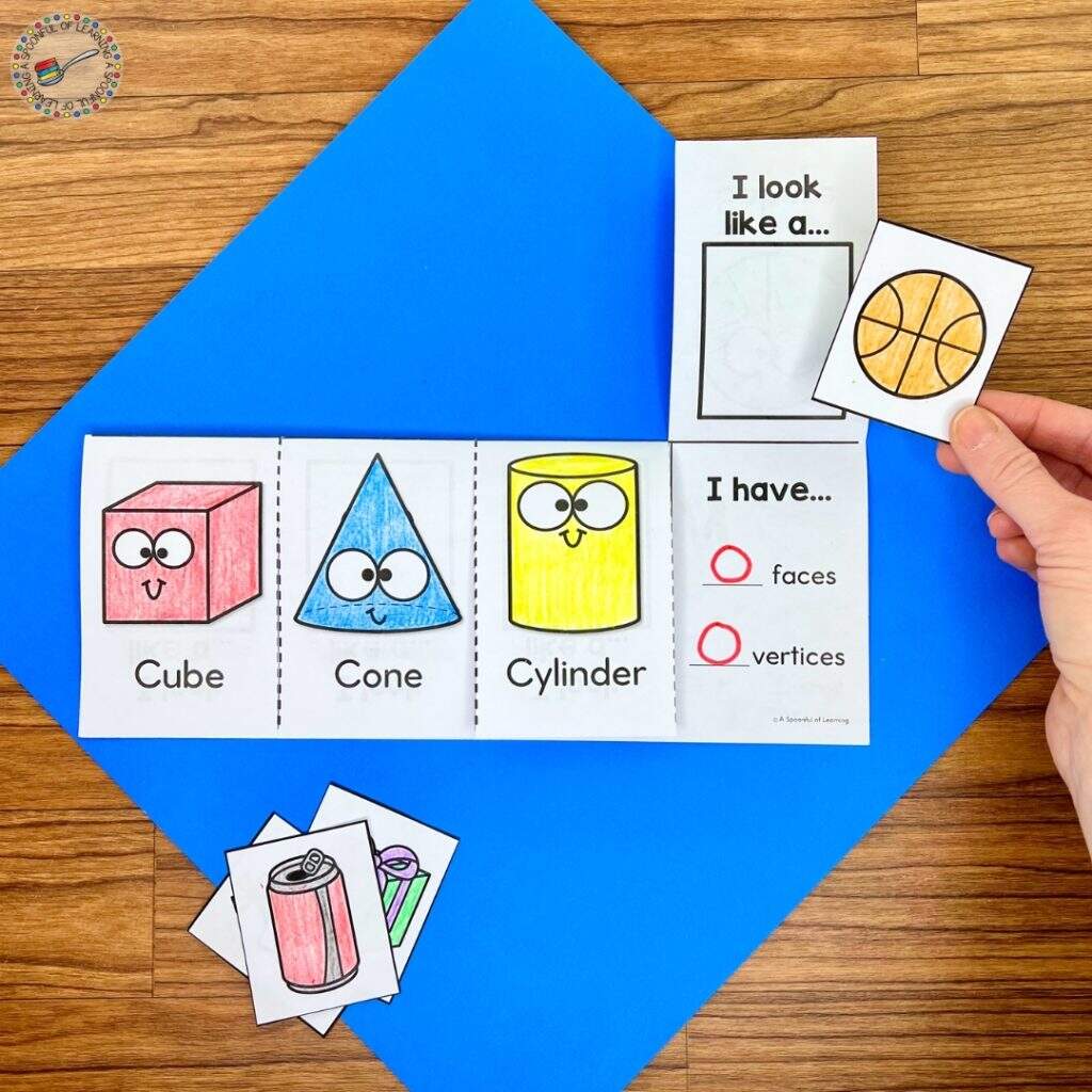 Learn Our Shapes Shapes Mini Book For Early Readers Made By Teachers