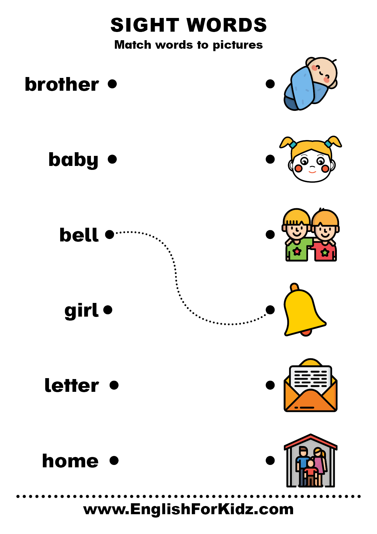 English For Kids Step By Step Sight Words Worksheets English For Kids Step By Step Sight Words Worksheets