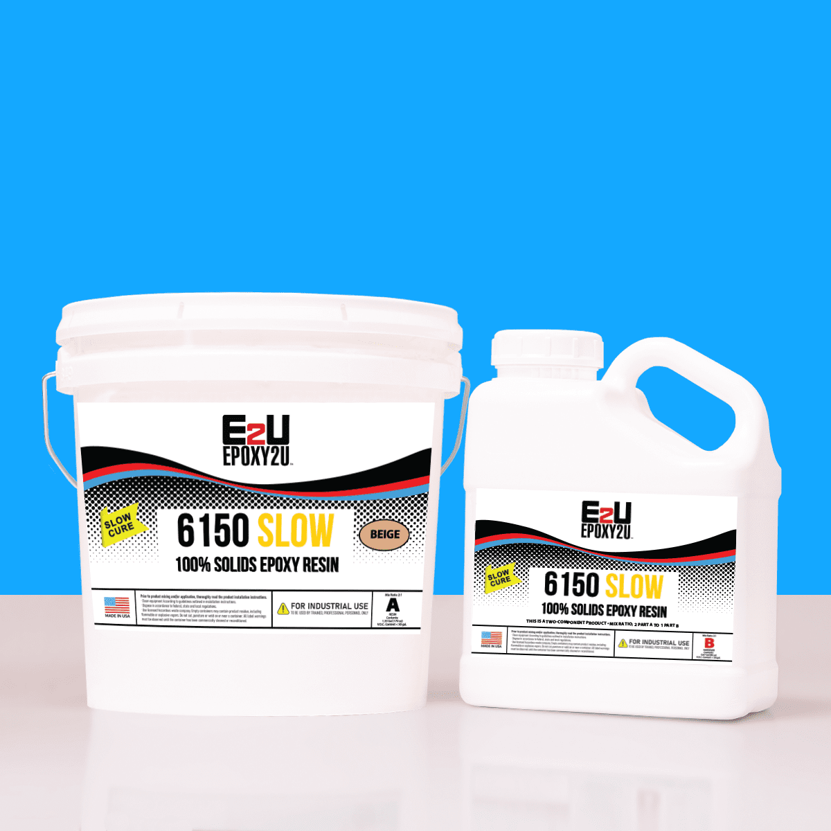 Epoxy 6150S Slow Cure E2U