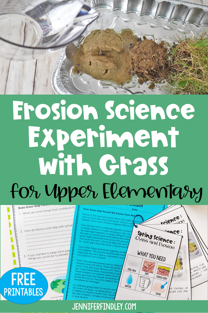 Erosion Science Experiment With Grass Erosion Science Experiment With Grass