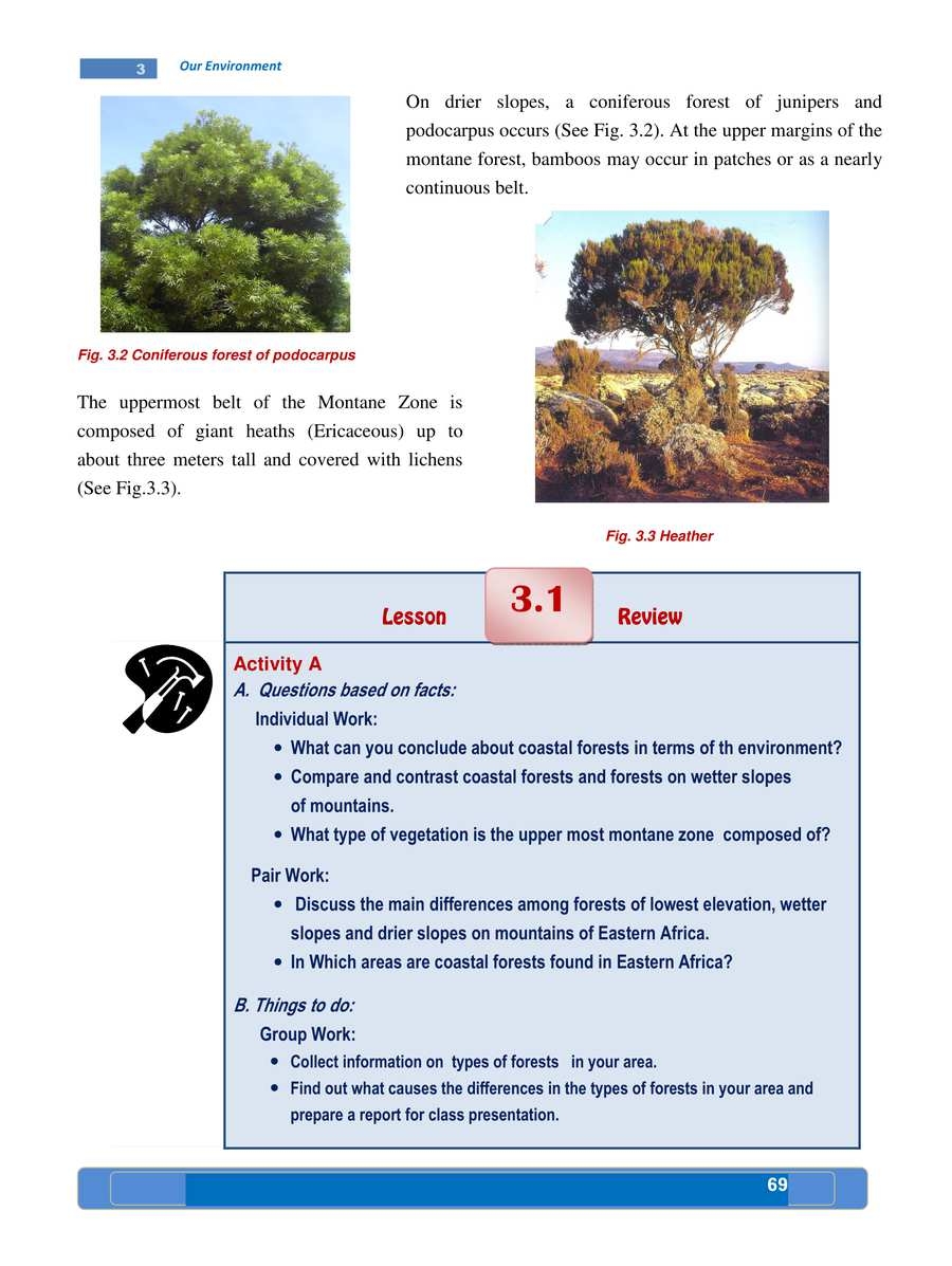 Ethiopia Learning Social Studies Grade 6 Page 73 In English Ethiopia Learning Social Studies Grade 6 Page 73 In English