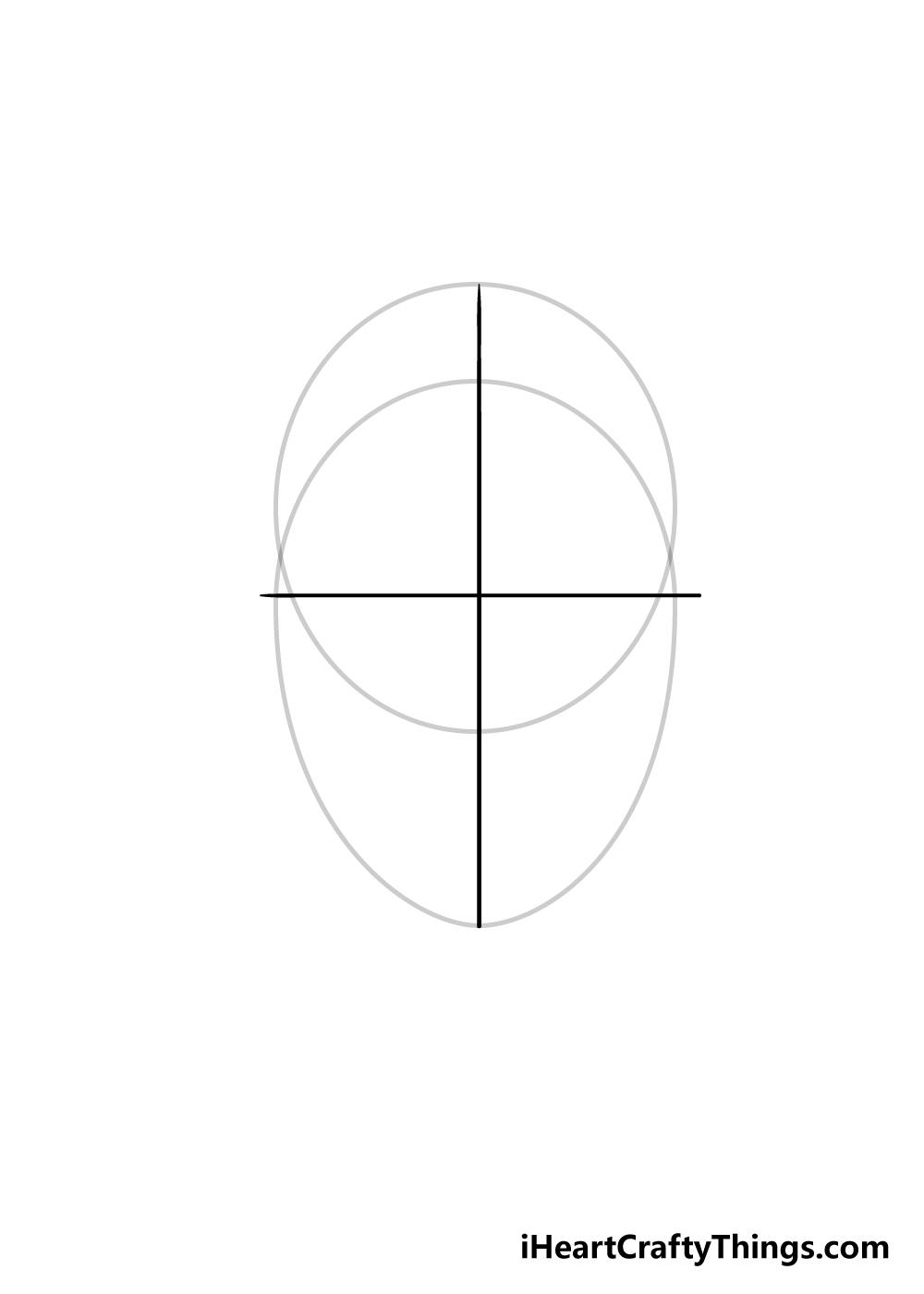 Face Shape Drawing How To Draw A Face Shape Step By Step