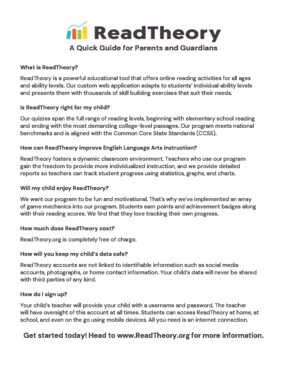 FAQ ReadTheory