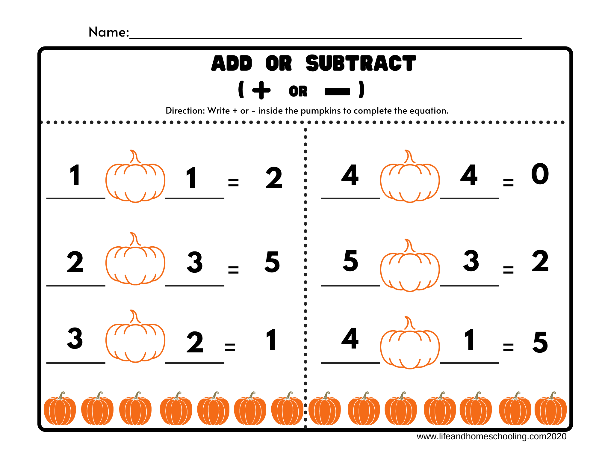 First Grade Add Or Subtract Made By Teachers Addition And Subtraction Facts To 20 Worksheets Math Worksheets 1st 2nd Grade Teaching Ideas Made Easy