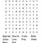 First Grade Word Search WordMint