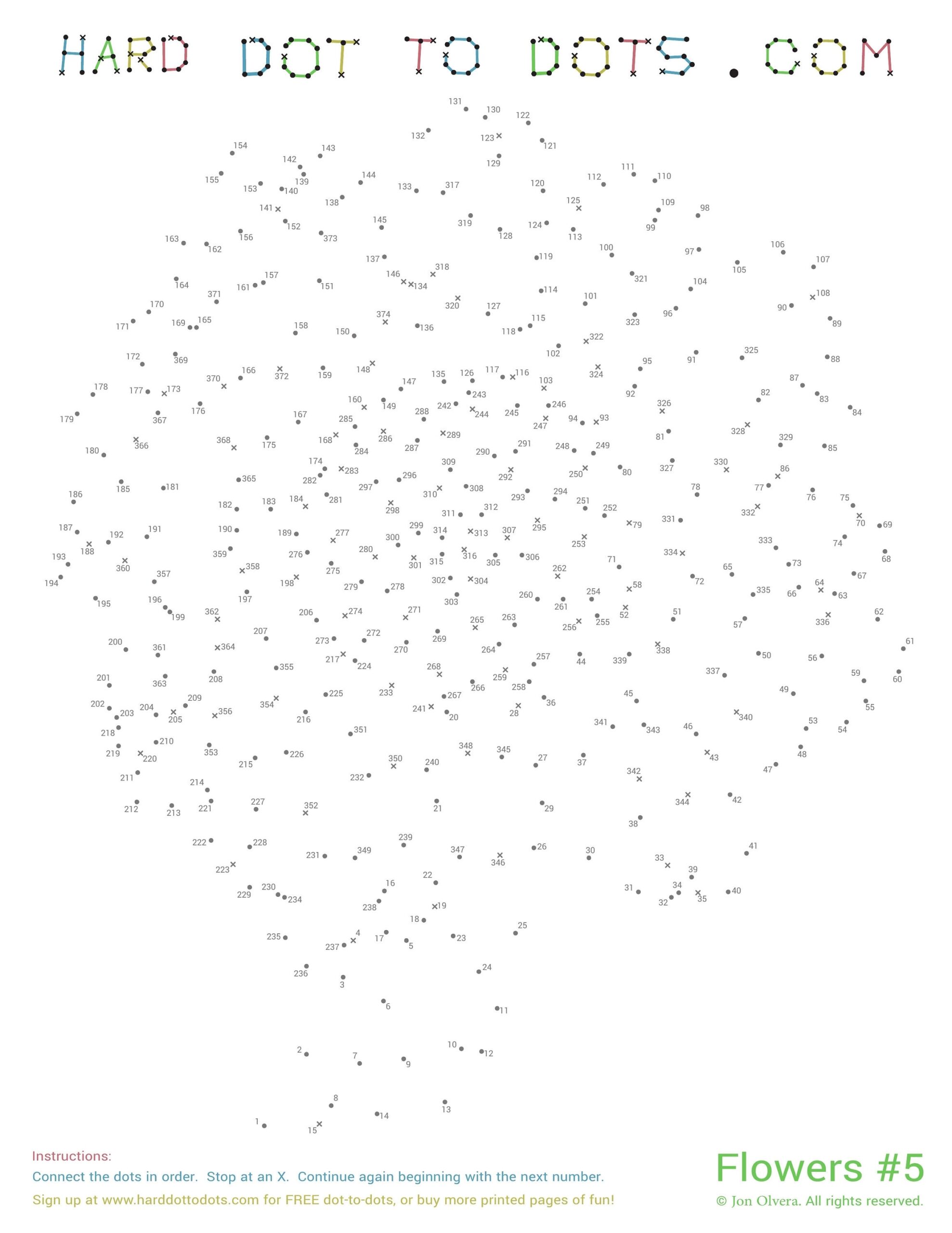 Complex Dot To Dot Printables Printable Party Favors