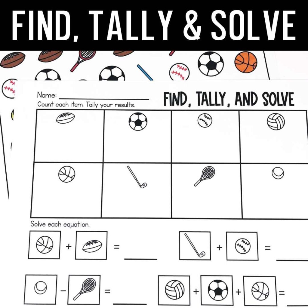Football Math Activities The Teacher Bag