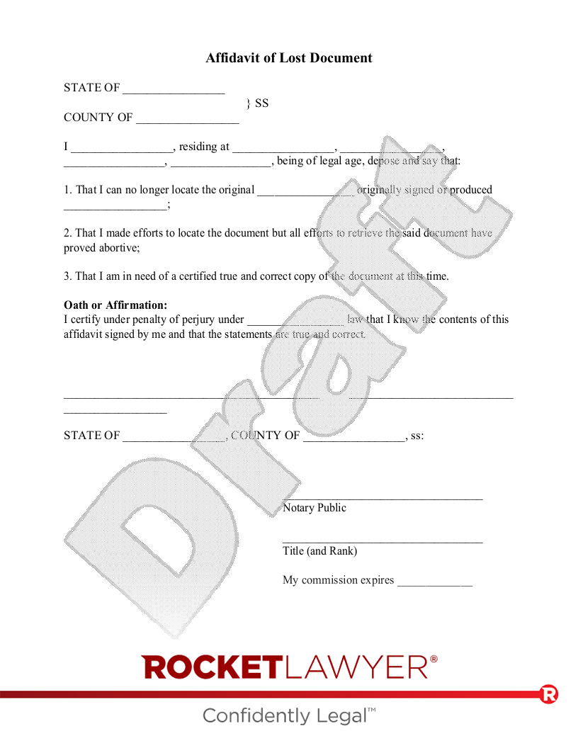 Free Lost Receipt Explanation Letter Template To Edit Online