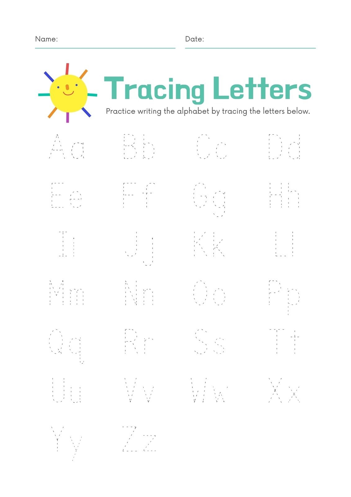 Free Custom Printable Handwriting Worksheet Templates Canva Free Custom Printable Handwriting Worksheet Templates Canva