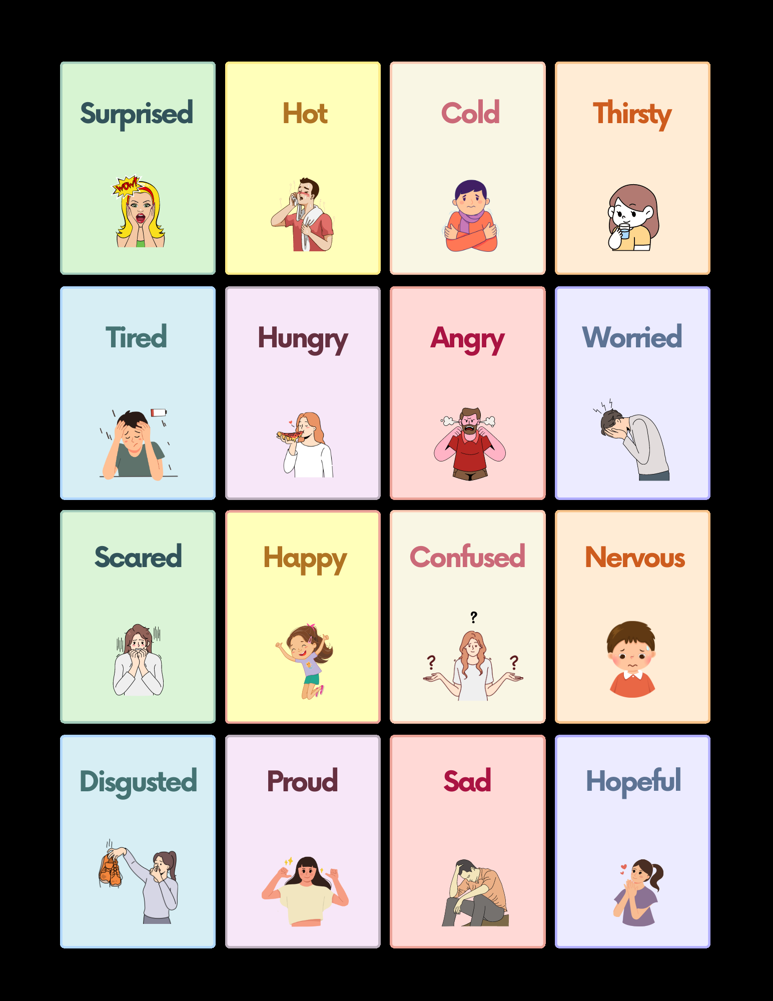 Free Emotions Flashcards For Autism And Speech Therapy AutisticHub Free Emotions Flashcards For Autism And Speech Therapy AutisticHub