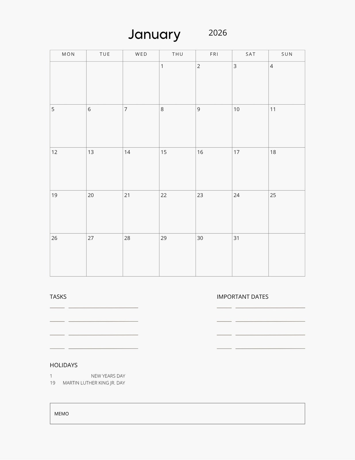 Free Personalized Monthly Planner Templates To Print Canva Free Personalized Monthly Planner Templates To Print Canva