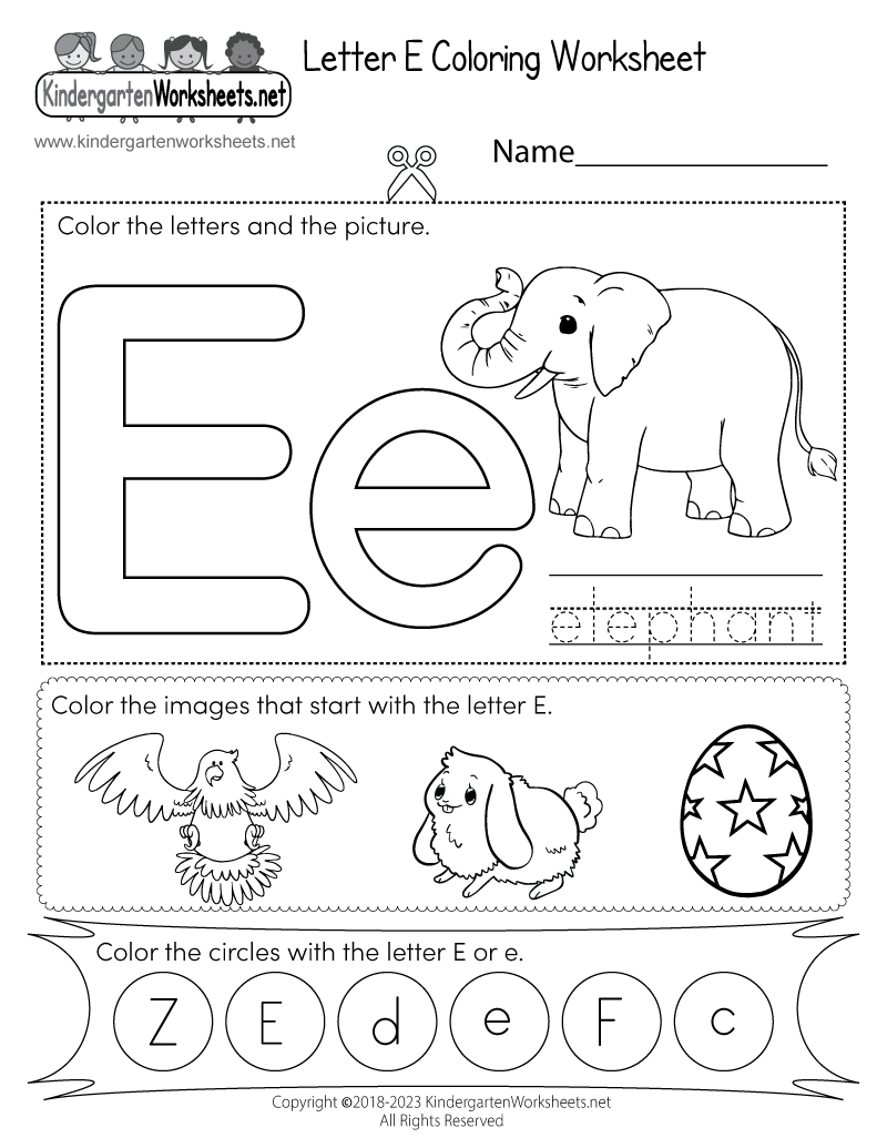 Free Printable Letter E Coloring Worksheet Free Alphabet Do A Dot Printables Worksheets Letter E Mermaid Themed Sly Spoon