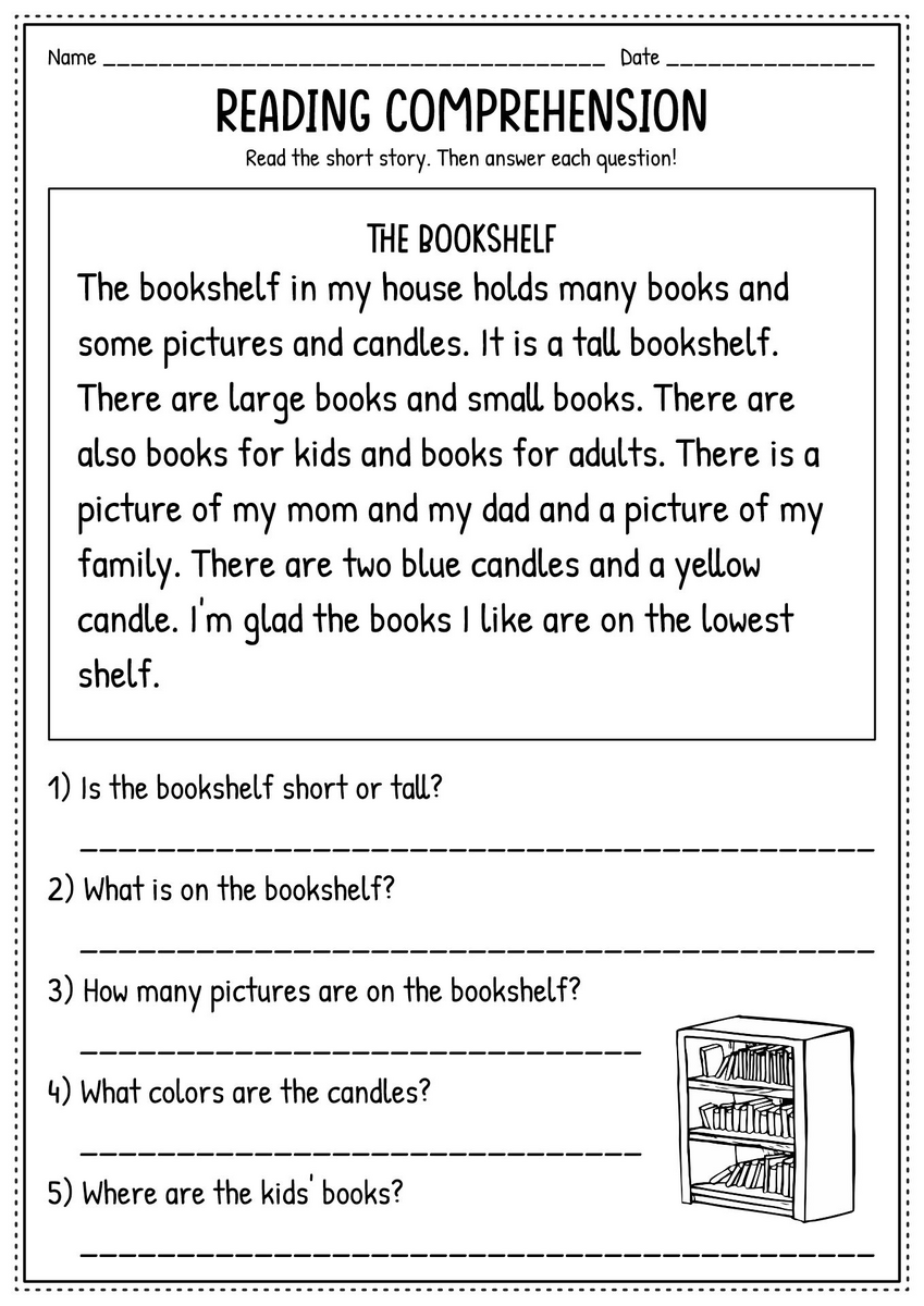 Second Grade Reading Worksheets Improve Fluency And Vocabulary
