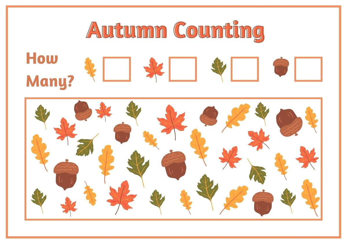 Free To Edit Autumn Themed Worksheet Templates Canva
